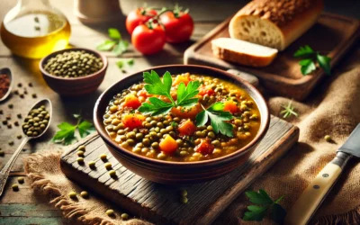 Hearty Mediterranean Lentil Soup Recipe